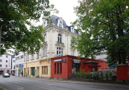 Fassadenentwurf Farbigkeit